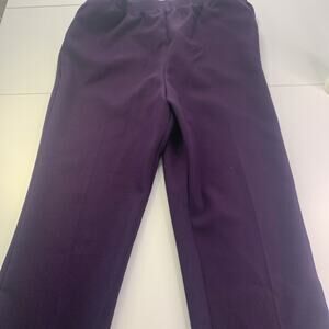 Alfred Dunner Elastic Waist Pull On Pants Womens Size 14 Made In USA